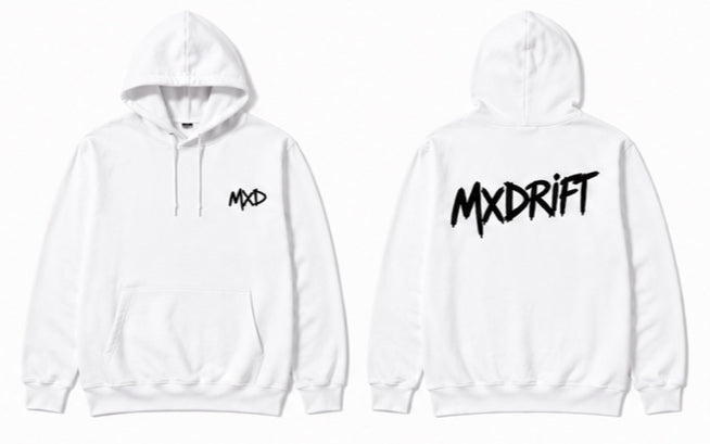 White MxDrift Hoodie